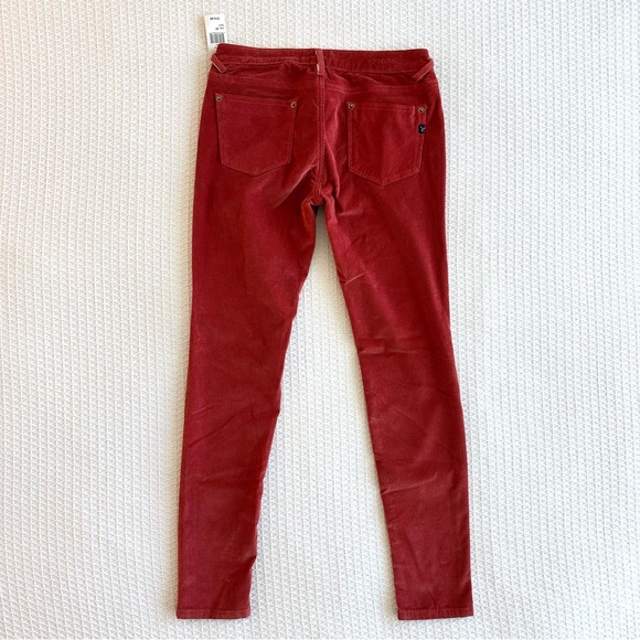 NWT Vigoss dark orange corduroy skinny pants - Picture 5 of 6